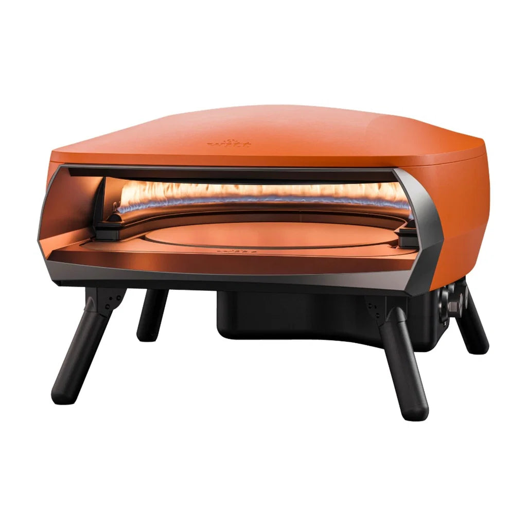 Pec na pizzu Etna Rotante 16" – matná oranžová