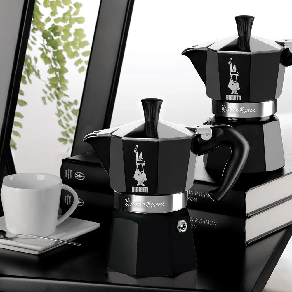 Moka kávovar Moka Express, 6 šálok – čierny
