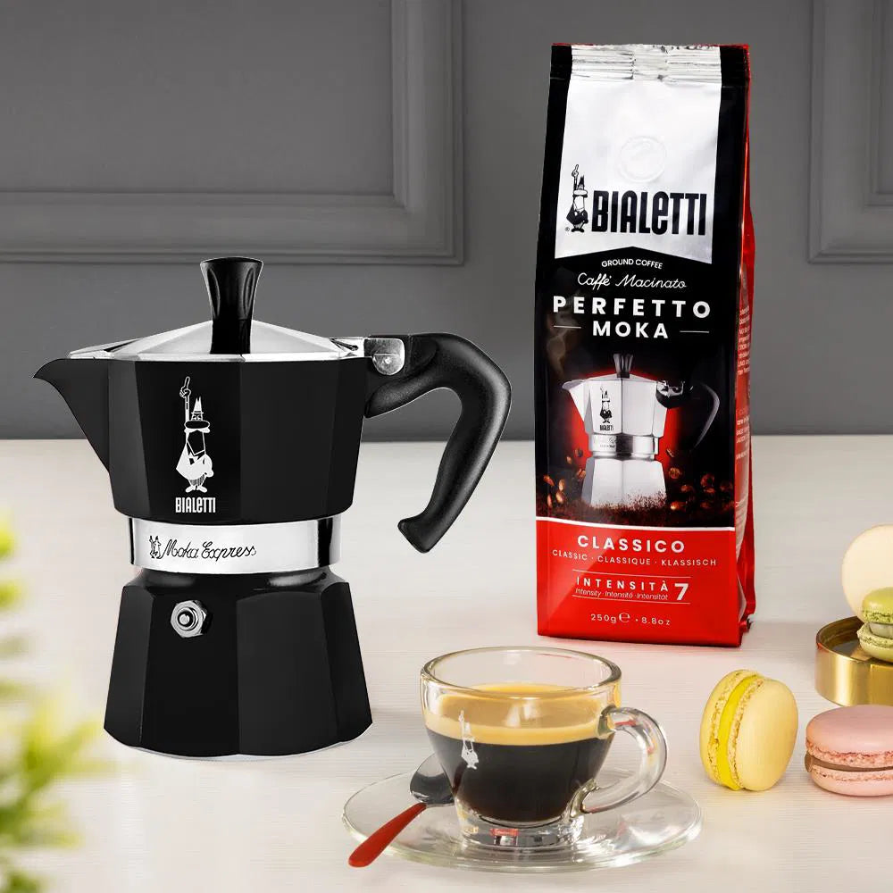 Moka kávovar Moka Express, 3 šálky – čierny