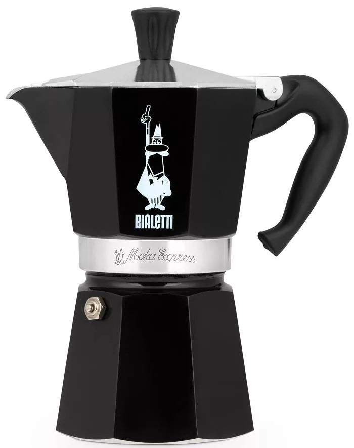 Moka kávovar Moka Express, 6 šálok – čierny