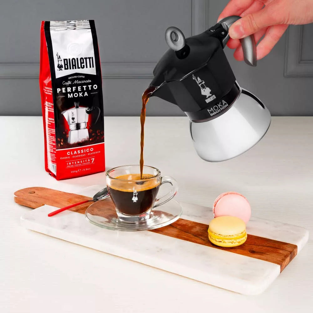 Moka kávovar Moka Induction, 6 šálok – čierny
