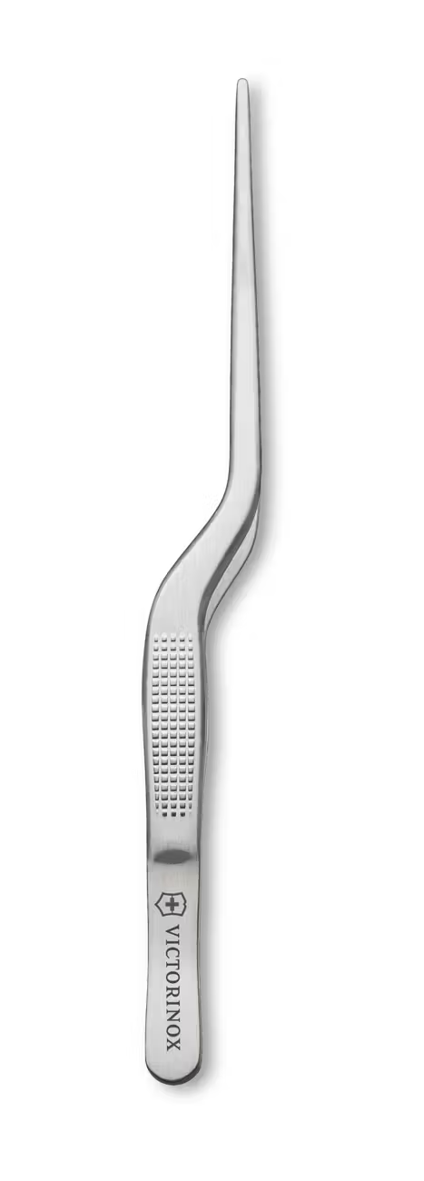 Kuchynská pinzeta, zahnutá – 16 cm