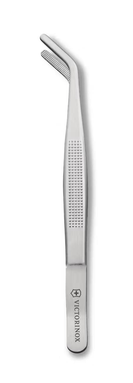 Kuchynská pinzeta, zahnutá špička – 16 cm