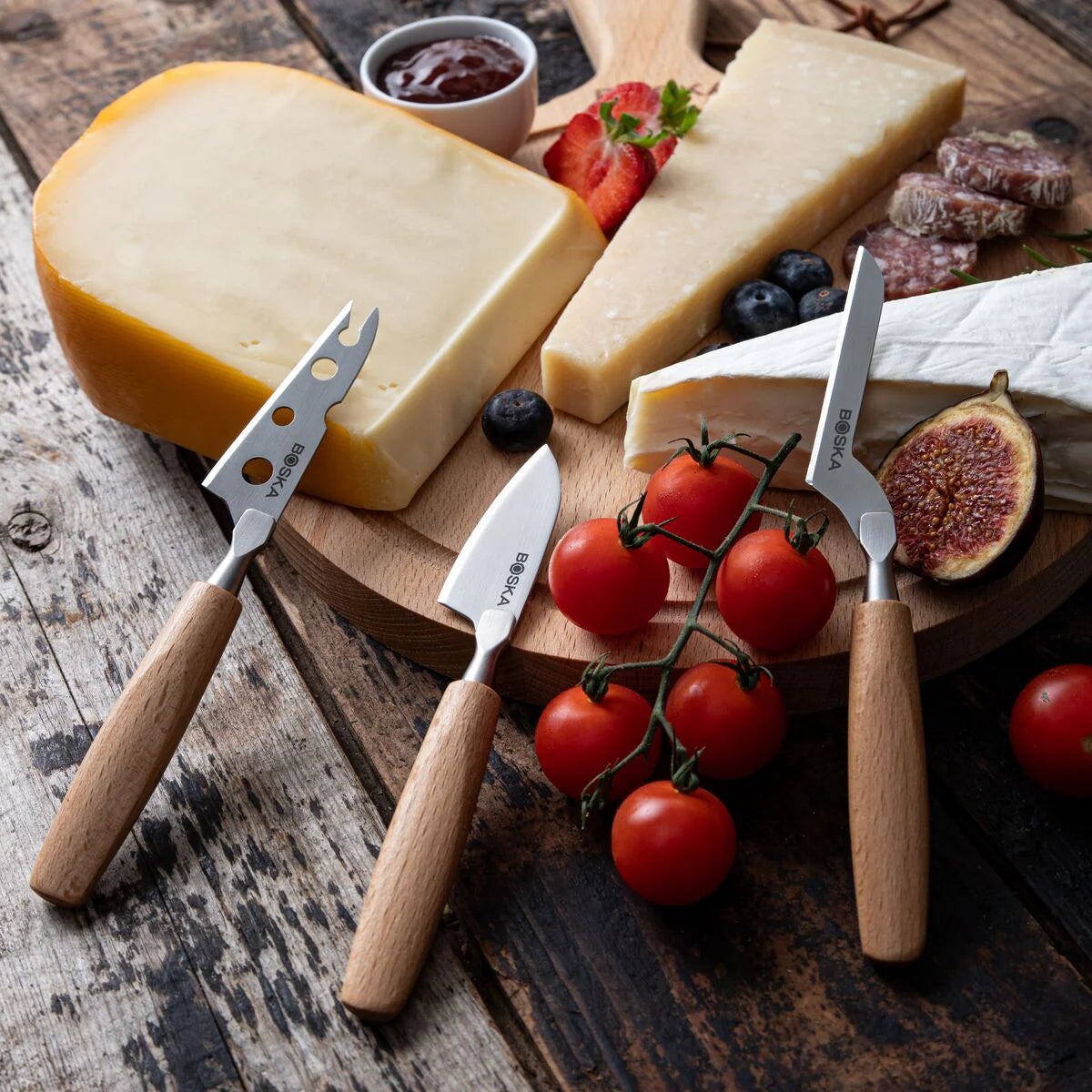Sada Nožov na Syr Amigo Small, 3 Kusy