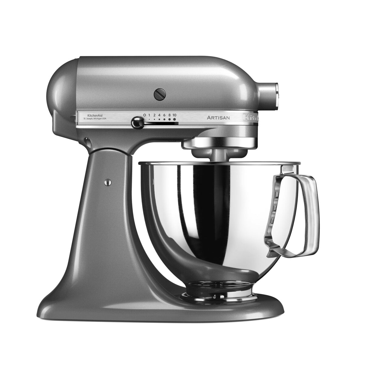 Artisan tilt-head stand mixer 4.8l – Contour Silver