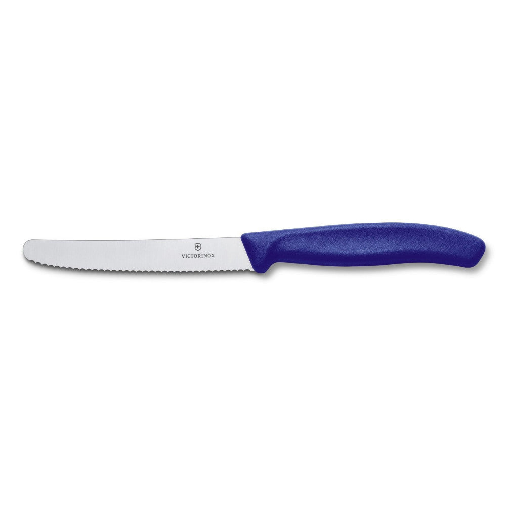 Swiss Classic Breakfast Knife Serrated Blue