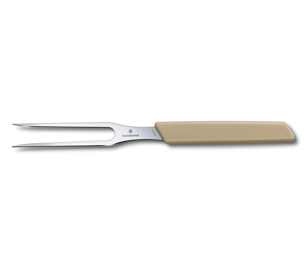 Swiss Modern Meat Fork 15 cm Beige