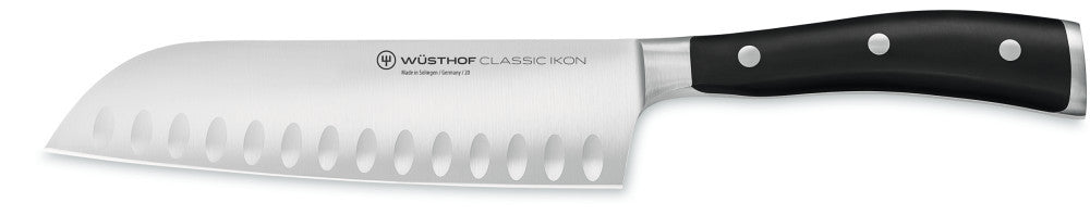 Classic Ikon Santoku 17 cm Ribbed